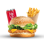 Peri Grill Burger Meal 