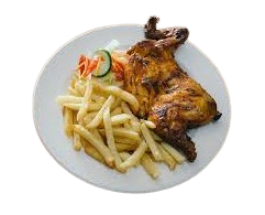 Half Peri Chicken Meal 